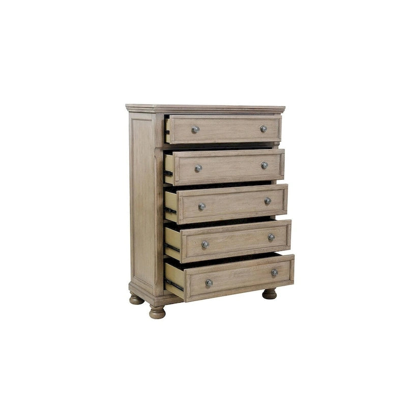 Lit Plateforme de Rangement Moderne Donald Gray Sleigh