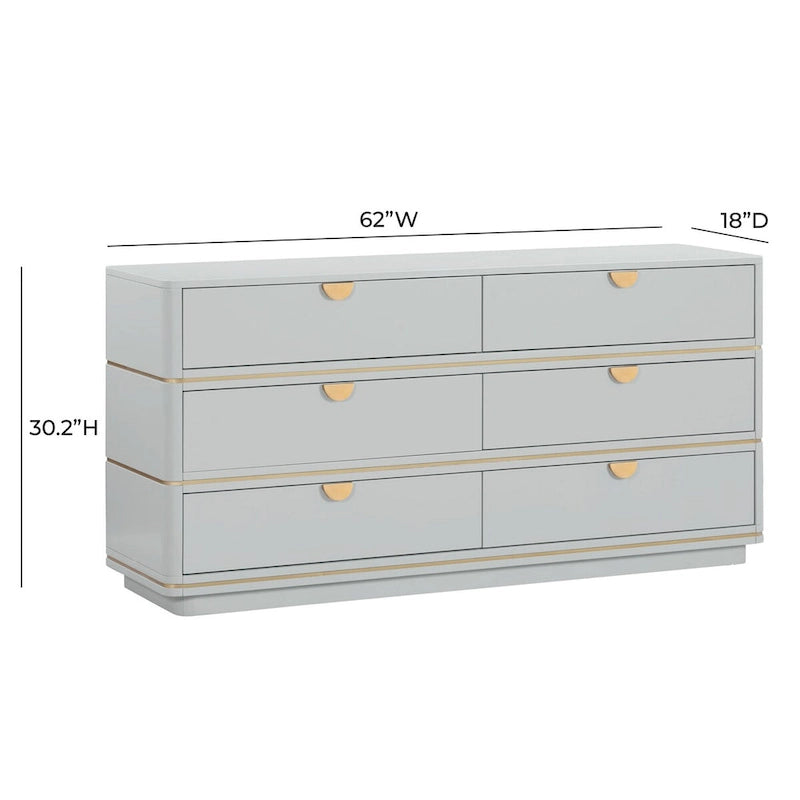Commode 6 tiroirs Julieta