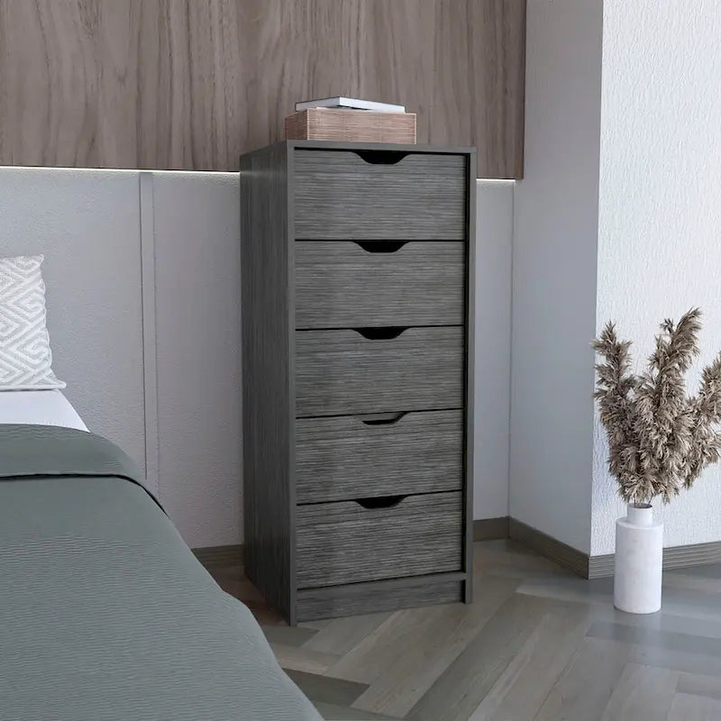 Basilea 5 Drawer Tall Dresser