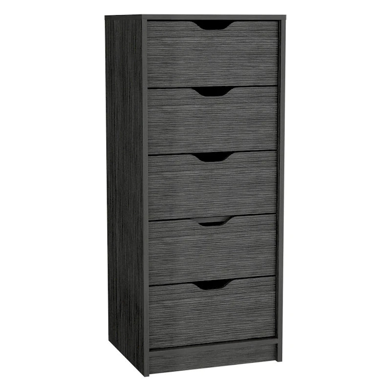 Commode haute à 5 tiroirs Basilea