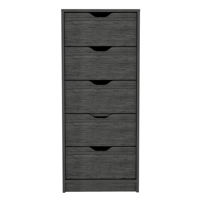 Commode haute à 5 tiroirs Basilea
