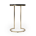 Table d'appoint Shounderia en marbre noir