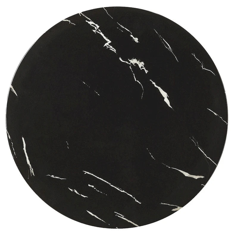 Table d'appoint Shounderia en marbre noir