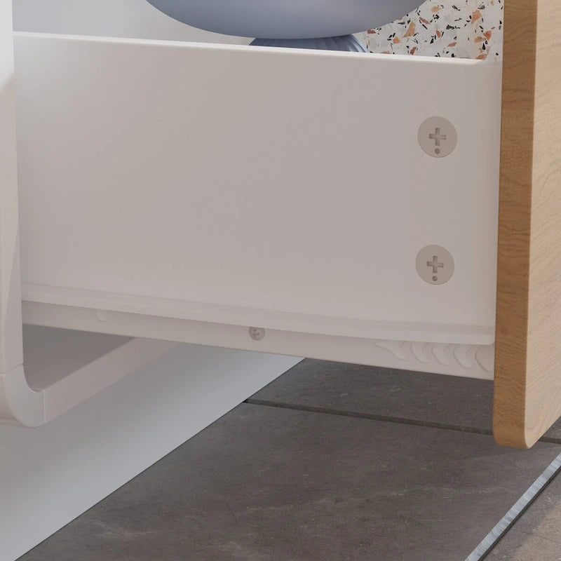 Meuble TV tiroir innovant à rebond : une fusion de fonction et de style - 70,9