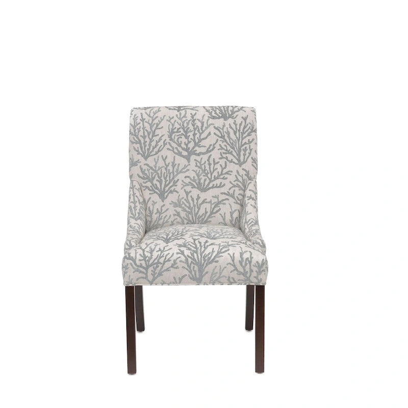 Chaise de salle à manger à accoudoirs inclinés Marie Transitional