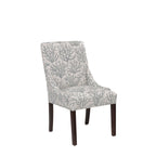 Chaise de salle à manger à accoudoirs inclinés Marie Transitional