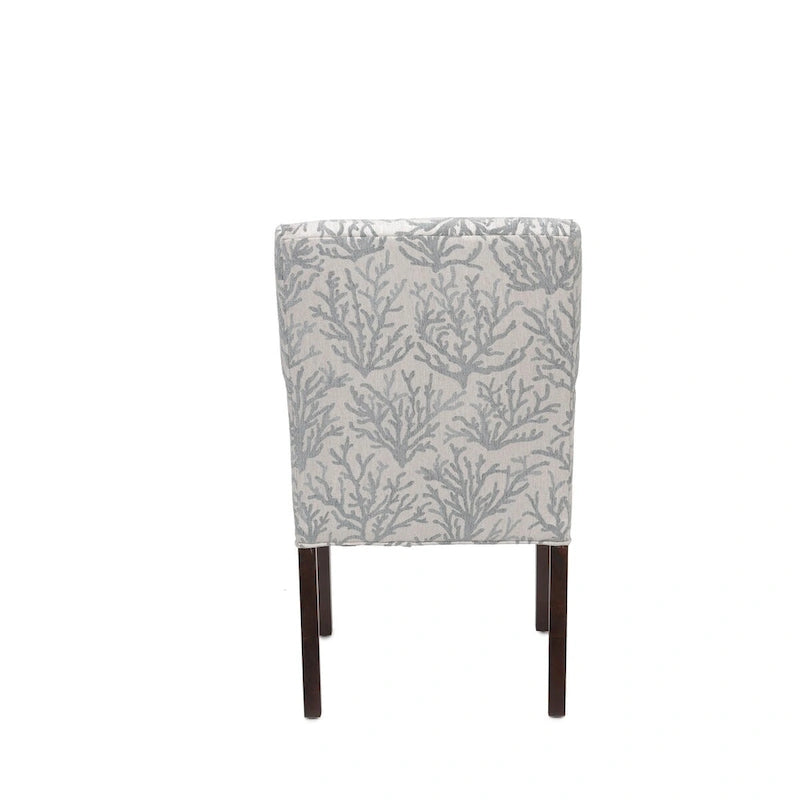 Chaise de salle à manger à accoudoirs inclinés Marie Transitional