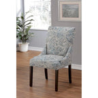 Chaise de salle à manger à accoudoirs inclinés Marie Transitional