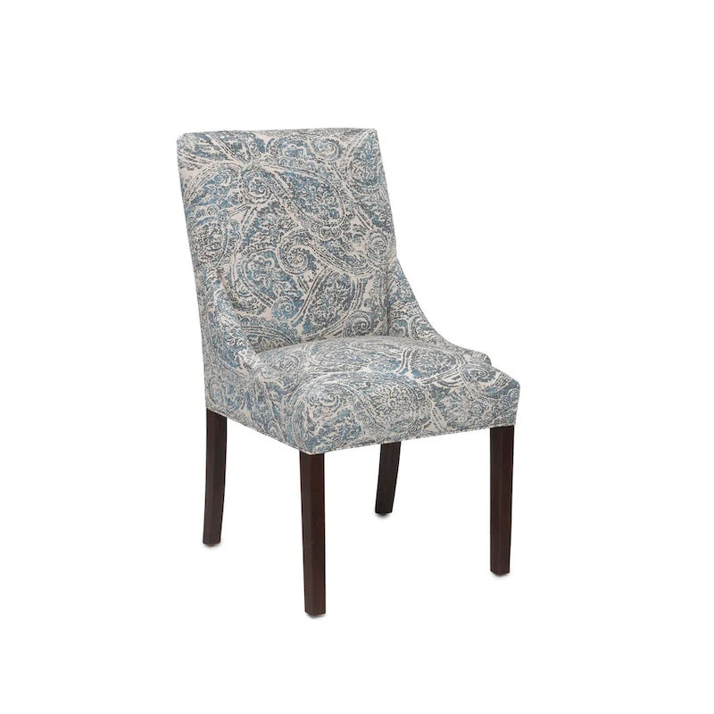 Chaise de salle à manger à accoudoirs inclinés Marie Transitional