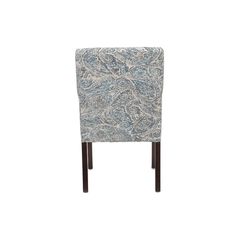 Chaise de salle à manger à accoudoirs inclinés Marie Transitional