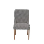 Chaise de salle à manger à accoudoirs inclinés Marie Transitional