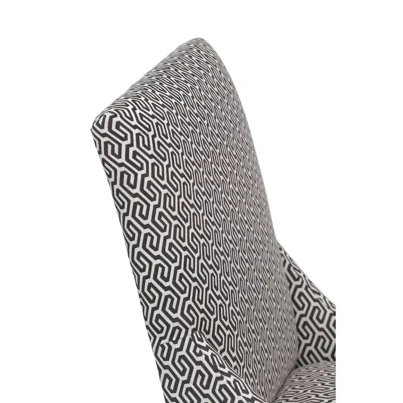 Chaise de salle à manger à accoudoirs inclinés Marie Transitional
