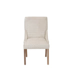 Chaise de salle à manger à accoudoirs inclinés Marie Transitional