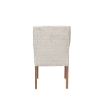 Chaise de salle à manger à accoudoirs inclinés Marie Transitional