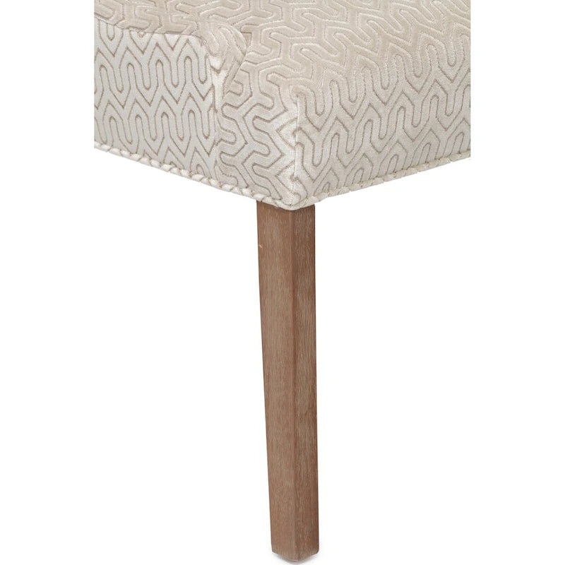 Chaise de salle à manger à accoudoirs inclinés Marie Transitional