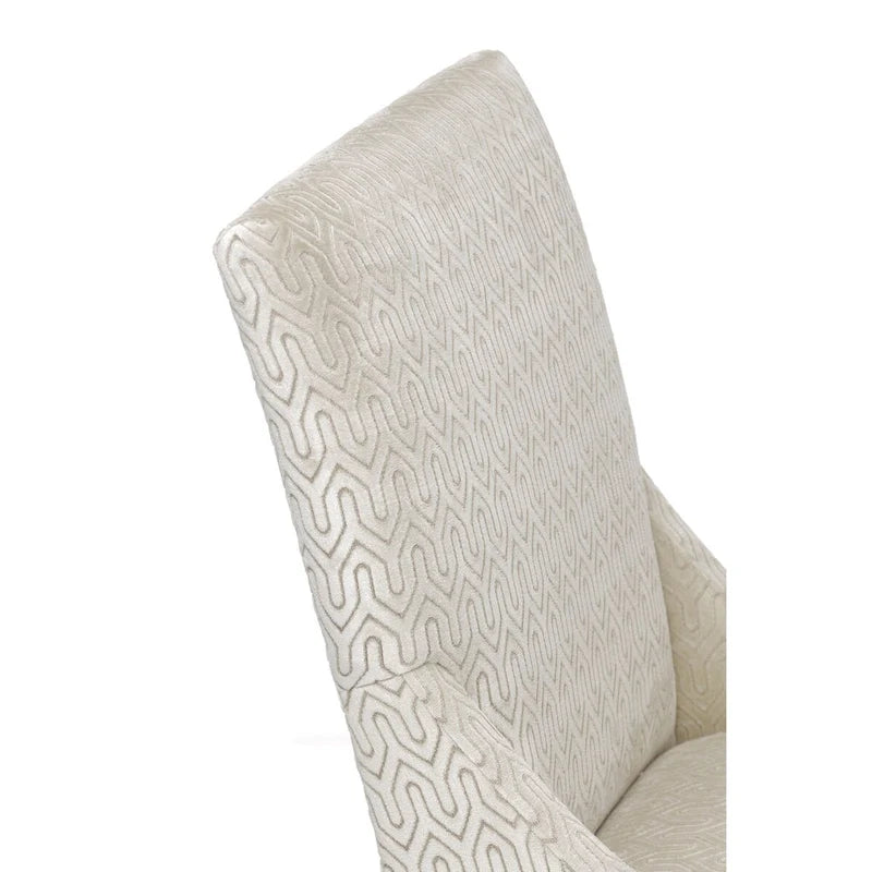 Chaise de salle à manger à accoudoirs inclinés Marie Transitional