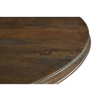 Table à manger piédestal Willow 60 en bois massif - Beige